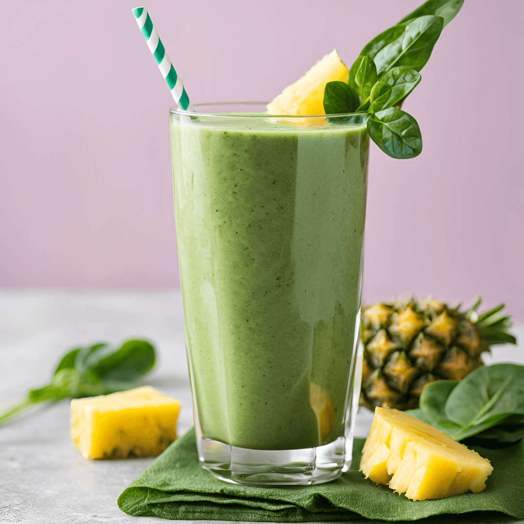 Ananas ve Ispanaklı Smoothie Tarifi Ananas ve Ispanaklı Smoothie Tarifi
