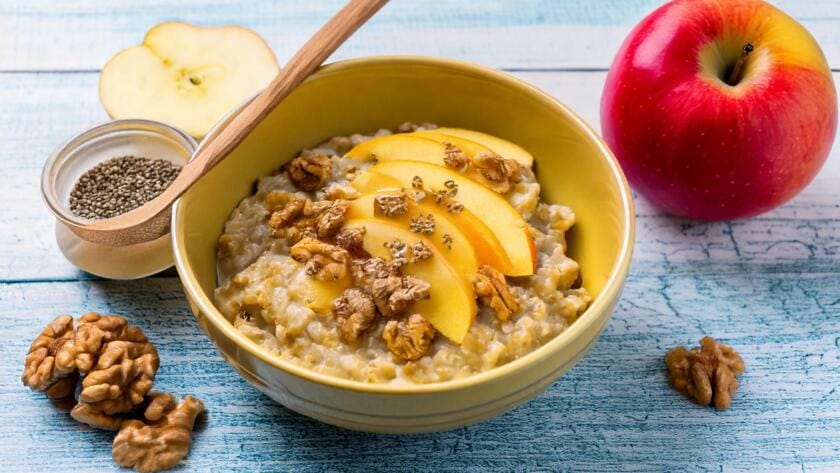 Elmalı Ve Ballı Yulaf Ezmesi Tarifi