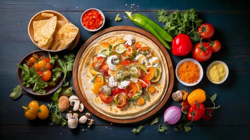 Fit Lavaş Pizza Tarifi